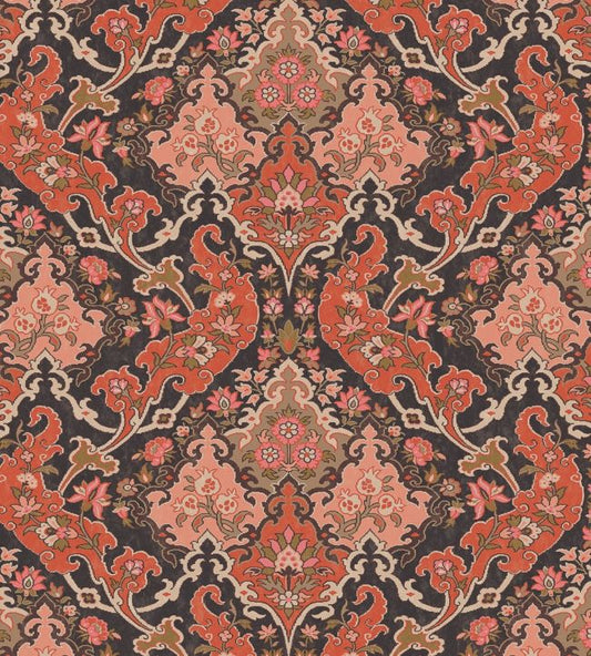 Pushkin Wallpaper - Orange  - Cole & Son