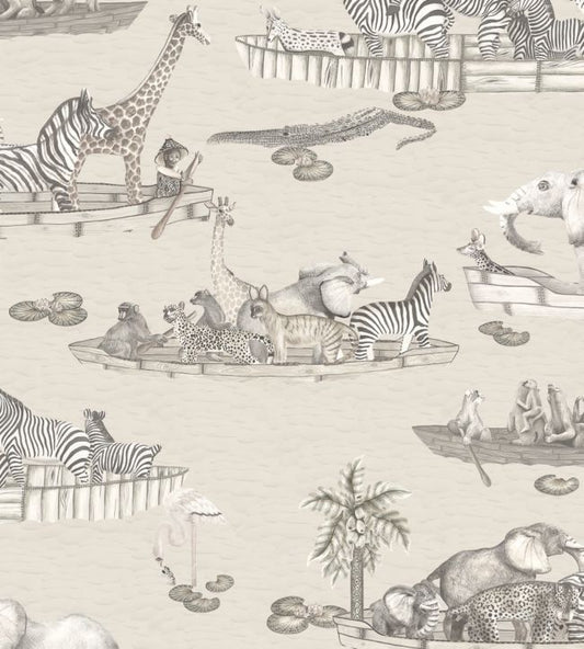 Zambezi Wallpaper - Cream - Cole & Son