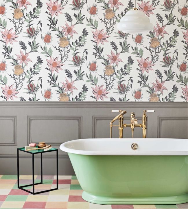 Thistle Wallpaper - Multicolor - Cole & Son