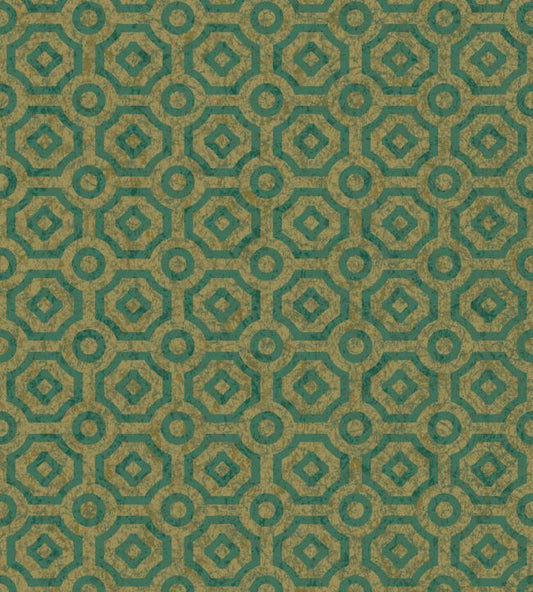 Queens Quarter Wallpaper - Green  - Cole & Son