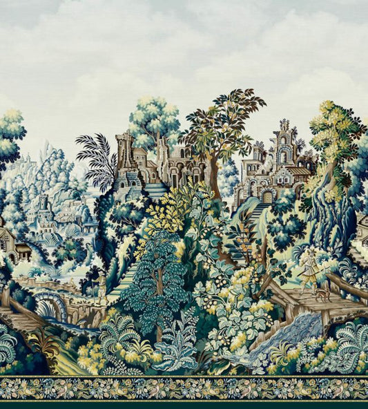 Verdure Tapestry Wallpaper - Multicolor - Cole & Son