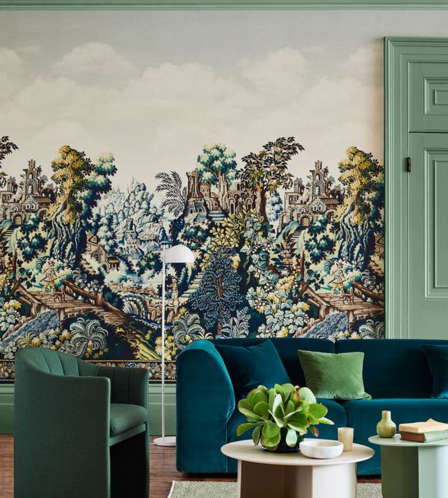 Verdure Tapestry Wallpaper - Multicolor - Cole & Son