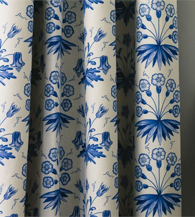 Primrose & Columbine Room Fabric 2 - Blue