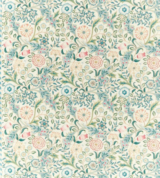 Wilhelmina Fabric - Teal