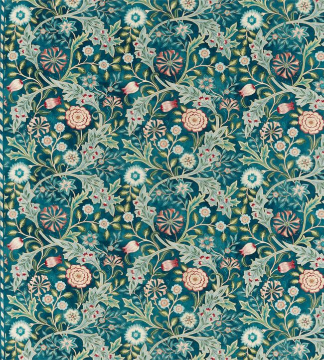 Wilhelmina Fabric - Blue