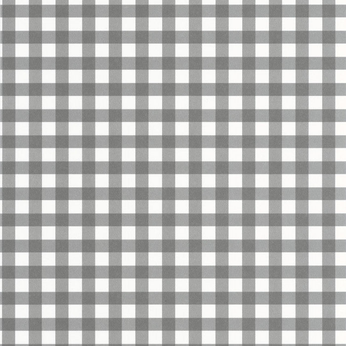 Vichy Wallpaper - Gray