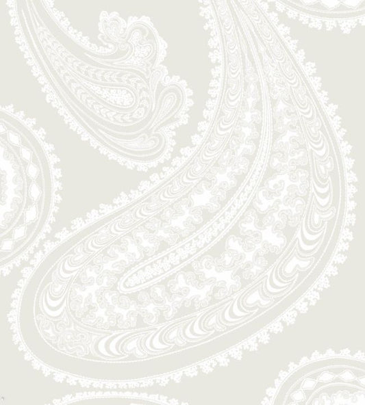 Rajapur Wallpaper - White  - Cole & Son