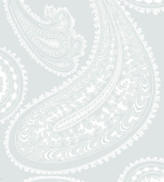 Rajapur Wallpaper - Silver - Cole & Son