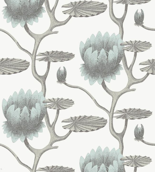 Summer Lily Wallpaper - Gray - Cole & Son