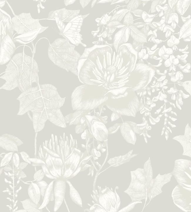 Tivoli Wallpaper - White - Cole & Son