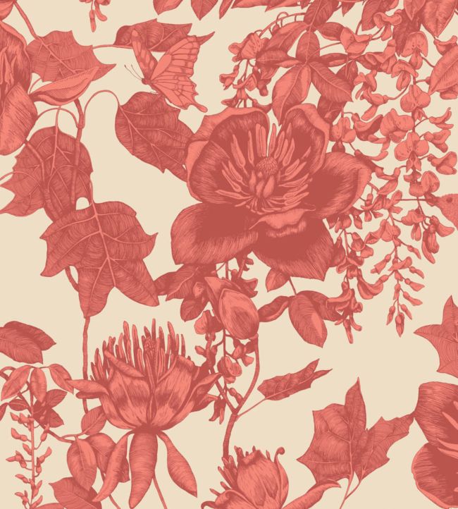 Tivoli Wallpaper - Red - Cole & Son