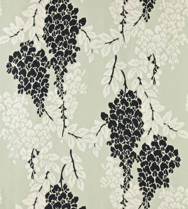 Wisteria Wallpaper - Black 