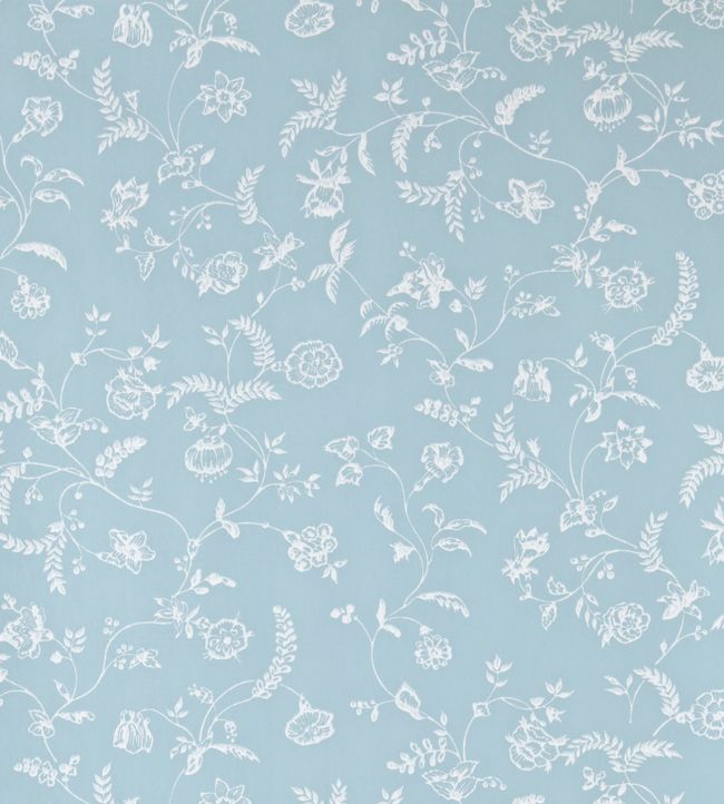 Uppark Wallpaper - Blue 