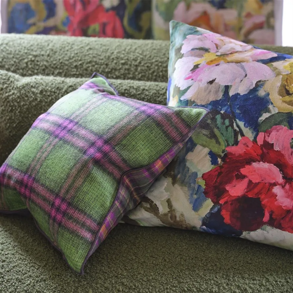 Abernethy Amethyst Wool Cushion - Designers Guild