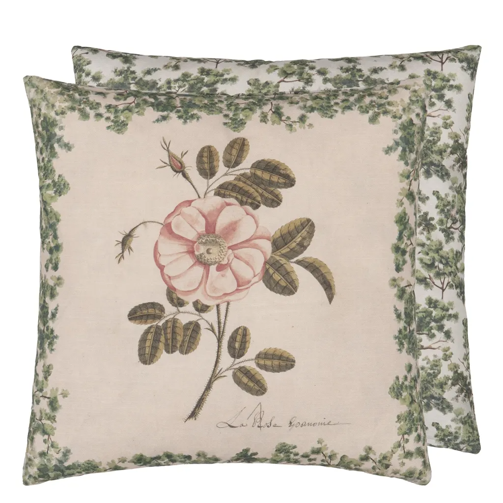 La Rose Rose Cushion - Designers Guild