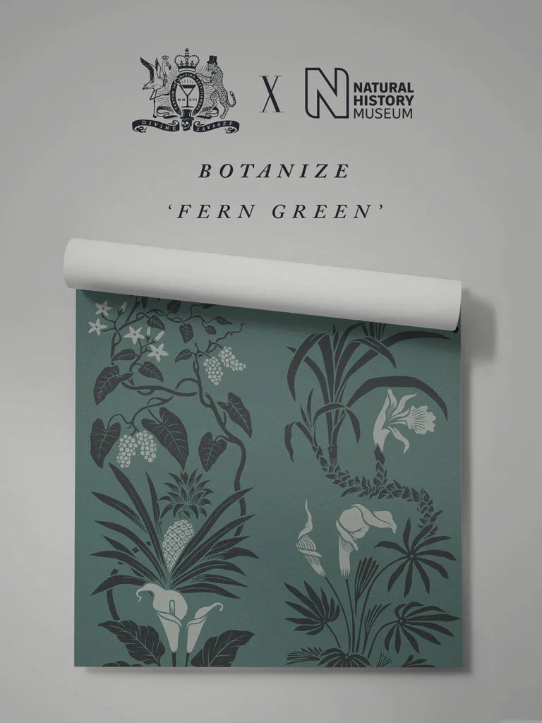 Botanize 'Fern Green' Wallpaper