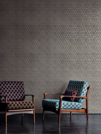 Zelma Room Wallpaper - Black