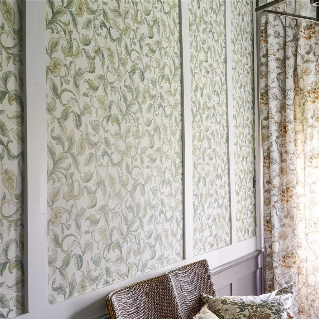 Piccadilly Park Room Wallpaper - Green