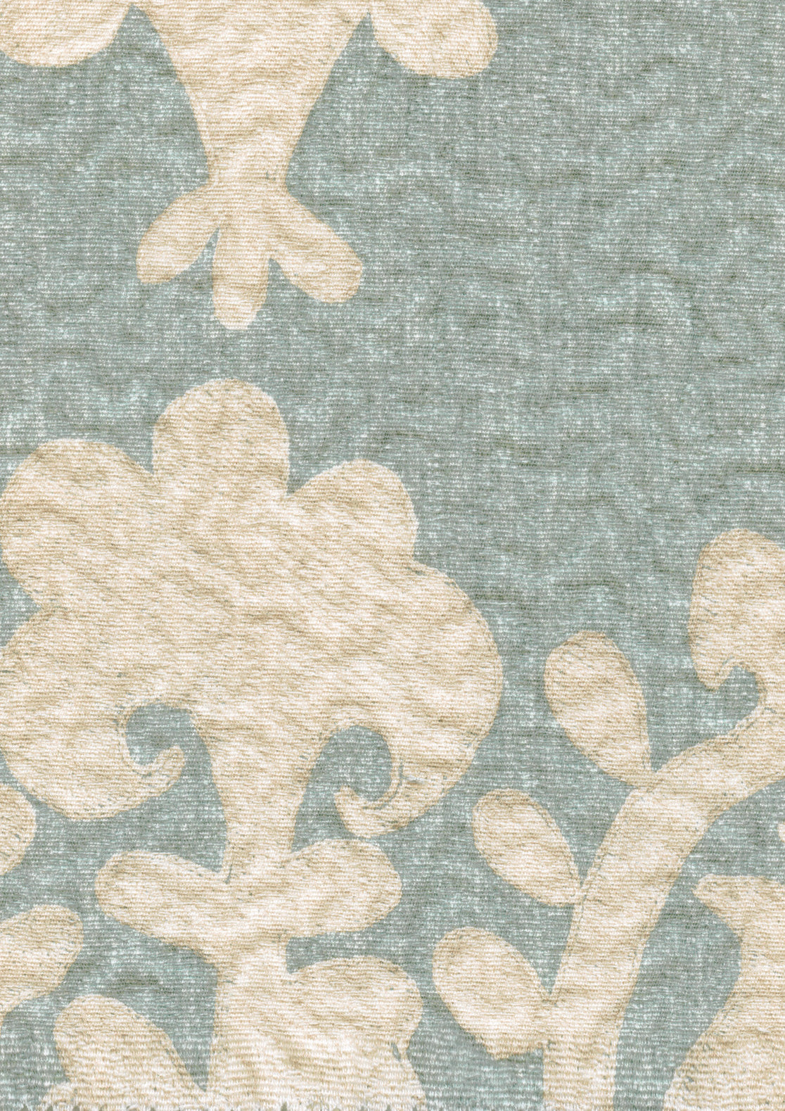 Saracen Aquamarine Fabric - Lewis & Wood