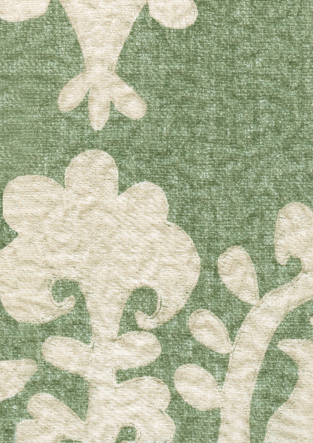 Saracen Celadon Fabric - Lewis & Wood