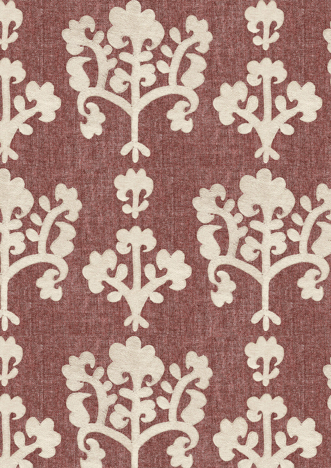 Saracen Turkish Rose Fabric - Lewis & Wood