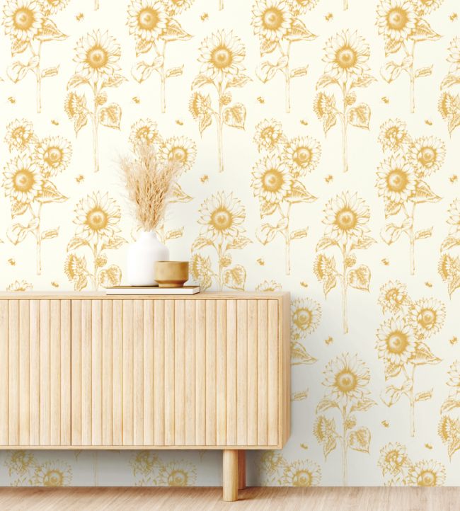 Sundance Room Wallpaper - Yellow