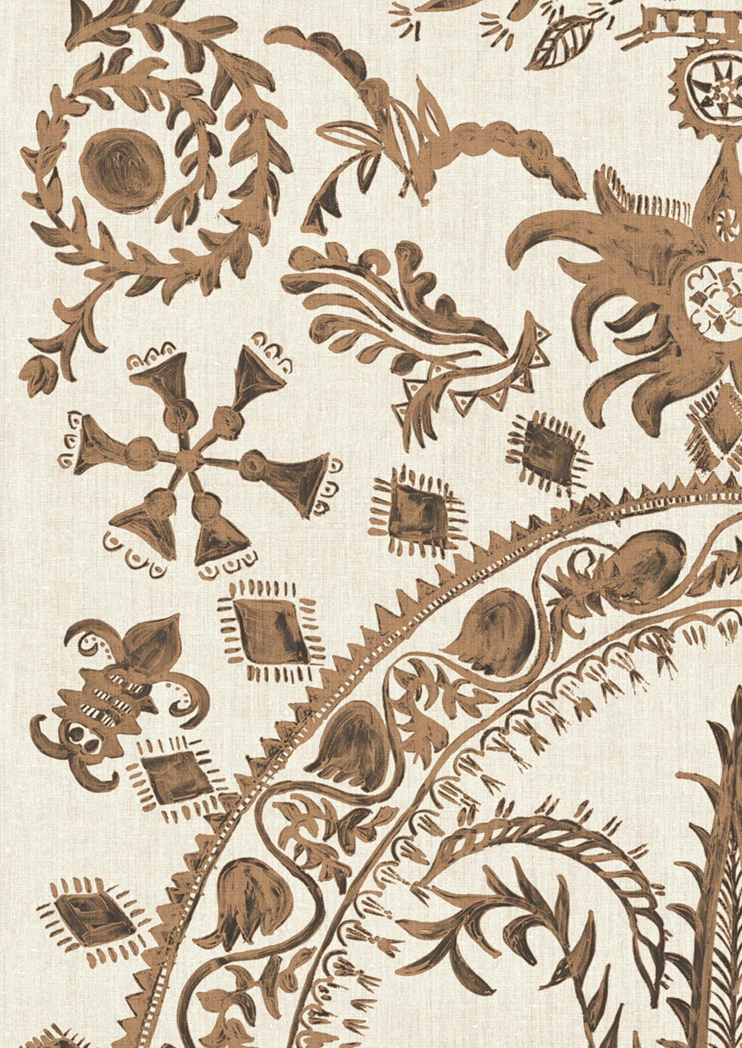 Womad Lg 100 Henna Wallpaper - Lewis & Wood