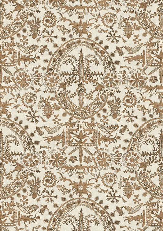 Womad Lg 50 Henna Wallpaper - Lewis & Wood